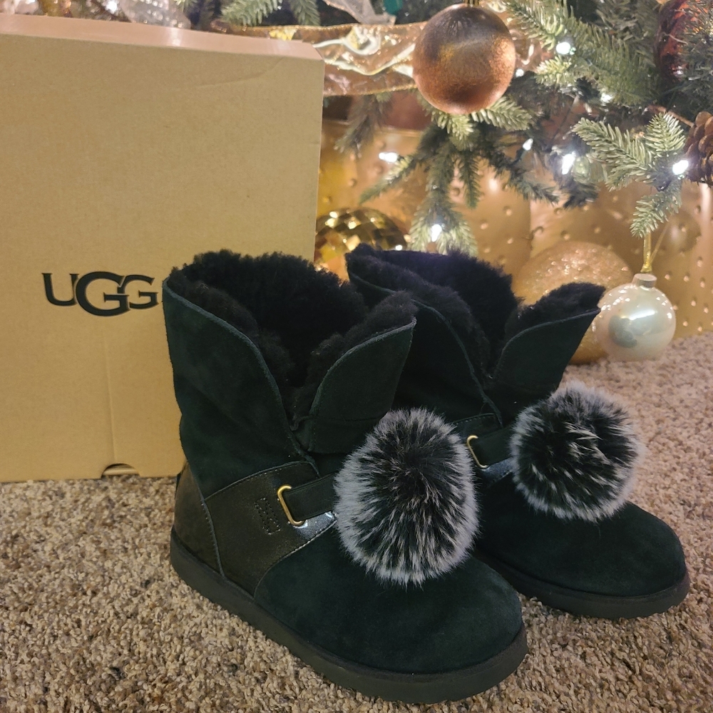 UGG Isley Boots Black Girls 5 / Women's 6.5 Uggs